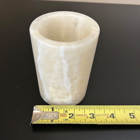 Marble 4 piece Bathroom Set. NWOT - Picture 4 of 7